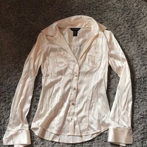 White House Black Market silk blouse